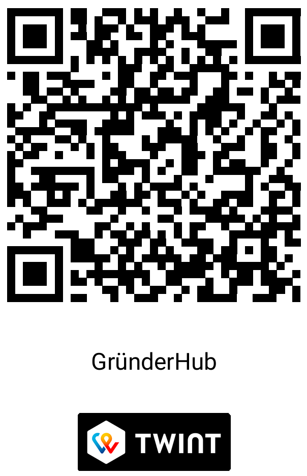 GründerHub TWINT QR-Code